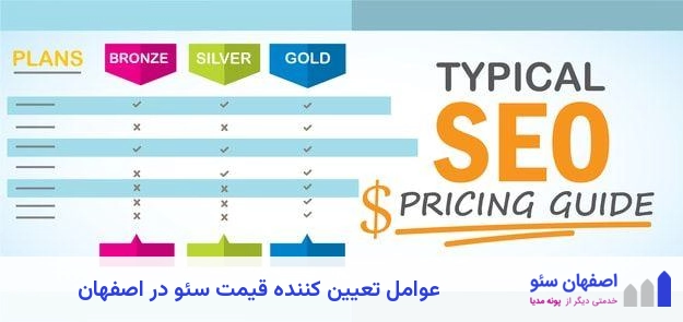 عوامل تعیین کننده قیمت سئو در اصفهان